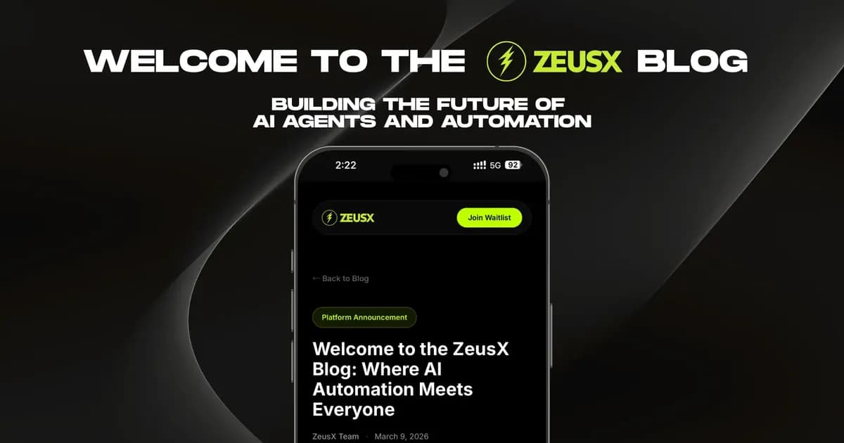 Welcome to ZeusX